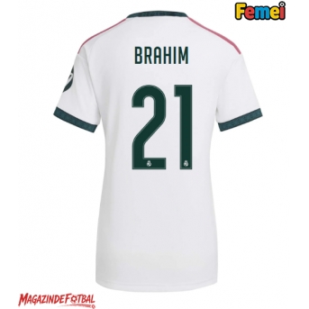 Real Madrid Brahim Diaz #21 Tricou Fotbal Replică 2026-27 Femei Acasa
